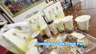 Пришло время снова для нашего веселого послеобеденного чая в компании. Спасибо, компания Weixing.